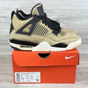 Nike Air Jordan 4 Retro Mushroom New B-grade AQ9129-200 Women's Size 5